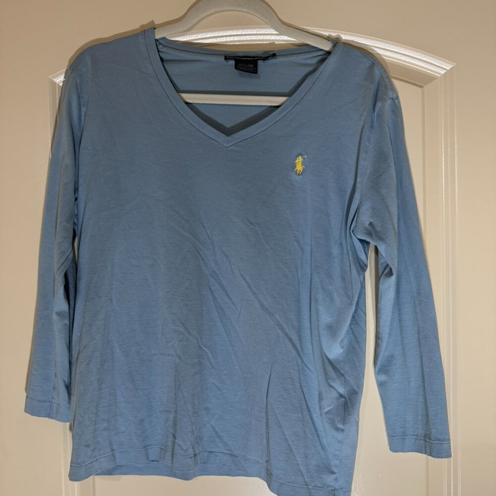 Ralph Lauren Sport - Long Sleeve Tunic (Light Blue)